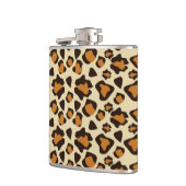 チータの皮パターン フラスク (左)
