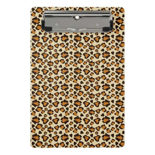 チータの皮パターン ミニクリップボード (正面)