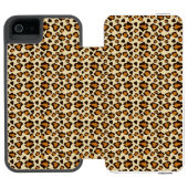 チータの皮パターン INCIPIO iPhoneウォレットケース (フォリオ Open)