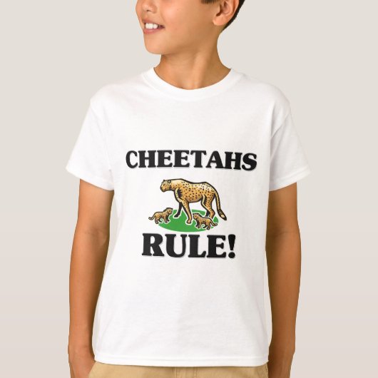 チータの規則! Tシャツ (正面)