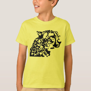 チータの野生動物のワイシャツ Tシャツ