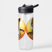 チータアフリカ猫の野生動物 ウォーターボトル (左面)