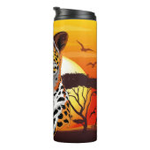 チータアフリカ猫の野生動物 タンブラー (回転右)