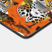チータアフリカ猫の野生動物 デスクマット (コーナー)