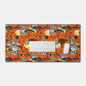 チータアフリカ猫の野生動物 デスクマット (キーボード&マウス)