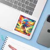 チータアート シール (ノートパソコンとiPhone)