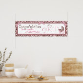 チータガールパーティーバナーB ポスター (キッチン)