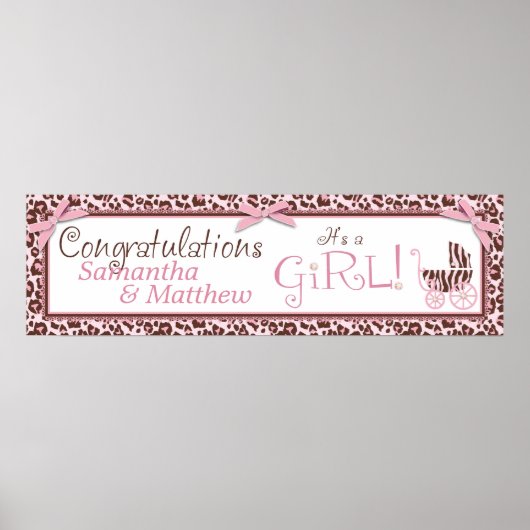 チータガールパーティーバナーB ポスター (正面)