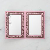 チータガール誕生日カード カード (内部)