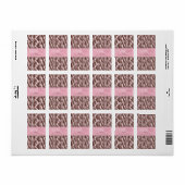 チータガールTYミニハーシーバーラベルZB ラベル (フルシート)