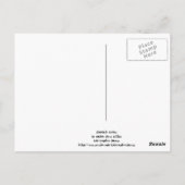 チータギターポストカード ポストカード (裏面)