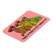 チータクールネコハッピーバースデープレミアムマグネット マグネット (左側)