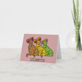 チータクールネコ誕生日カード カード (裏面)