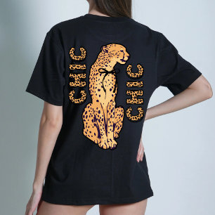 チータシックはっきりしたグラフィックモダンTシャツ トライブレンドＴシャツ