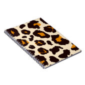 チータスキン、アニマルプリントテクスチャ。 ノートブック (右側)