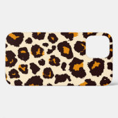チータスキン、アニマルプリントテクスチャ。 Case-Mate iPhoneケース (裏面 (横))