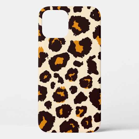 チータスキン、アニマルプリントテクスチャ。 Case-Mate iPhoneケース (裏面)