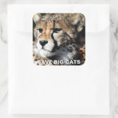 チータステッカー スクエアシール (バッグ)