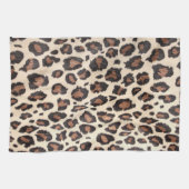 チータスポットアニマルプリントワイルドキッチンディッシュタオル キッチンタオル (横)