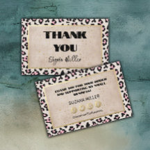 チータパターンと金ゴールドヴィンテージありがとう