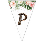 チータパターンレター誕生日パーティー バンティングフラッグ (第3の旗)