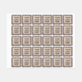 チータパターン及び金ゴールドヴィンテージ ラベル