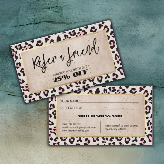 チータパターン及び金ゴールドヴィンテージ 紹介カード