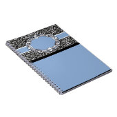 チータパターン青ラベル ノートブック (右側)