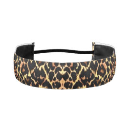 チータパターン アスレチックヘッドバンド