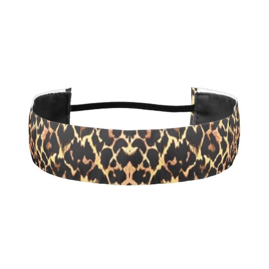 チータパターン アスレチックヘッドバンド (正面)