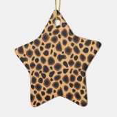 チータパターン セラミックオーナメント (左)