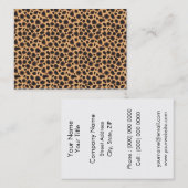 チータパターン 名刺 (正面/裏面)