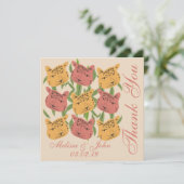 チータブライダルシャワージャングルプラント 招待状 (スタンド正面)