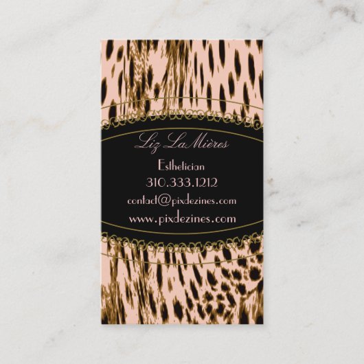 チータプリント名刺 名刺 (正面)