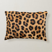 チータプリント組織 アクセントクッション (裏面)