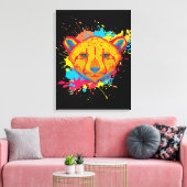 チータホームデコールウォールアートプリント キャンバスプリント (インサイチュ (リビング))