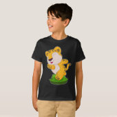 チータランナーランニングズスポーツ Tシャツ (正面フル)