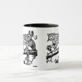 チータワイルドアニマルデザイン-素晴らし大きな猫 マグカップ (中央)