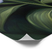 チーターと花 ポスター (角)