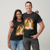 チーターに乗る戦士の女性 ファンタジー Tシャツ (ユニセックス)