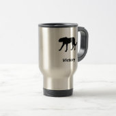 チーターの勝利 トラベルマグ (正面右)