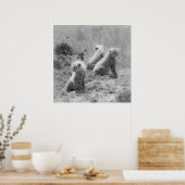 チーターの子 ポスター (キッチン)