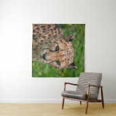 チーターの強烈な視線 タペストリー (インサイチュ(横))