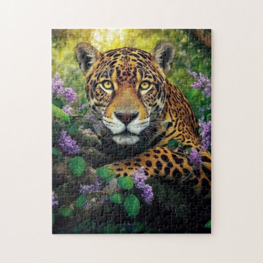 チーターの輝き ジグソーパズル (縦)