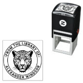 チーターの頭 #2 ライブラリーブック名 セルフインキングスタンプ (インサイチュ)