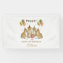チーターの1歳の誕生日 ワイルドサファリパーティー