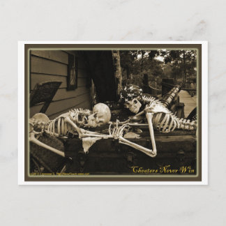 チーターはポストカードを決して獲得しない ポストカード