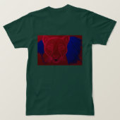 チーターガールの精神 Tシャツ (デザイン裏面)