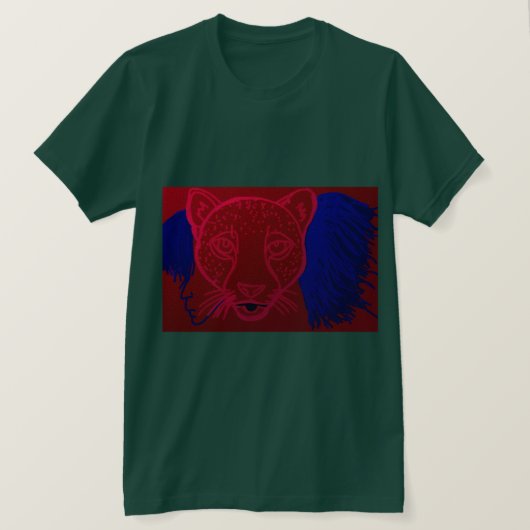 チーターガールの精神 Tシャツ (デザイン正面)