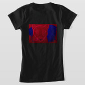 チーターガールスピリット Tシャツ (レイダウン裏面)
